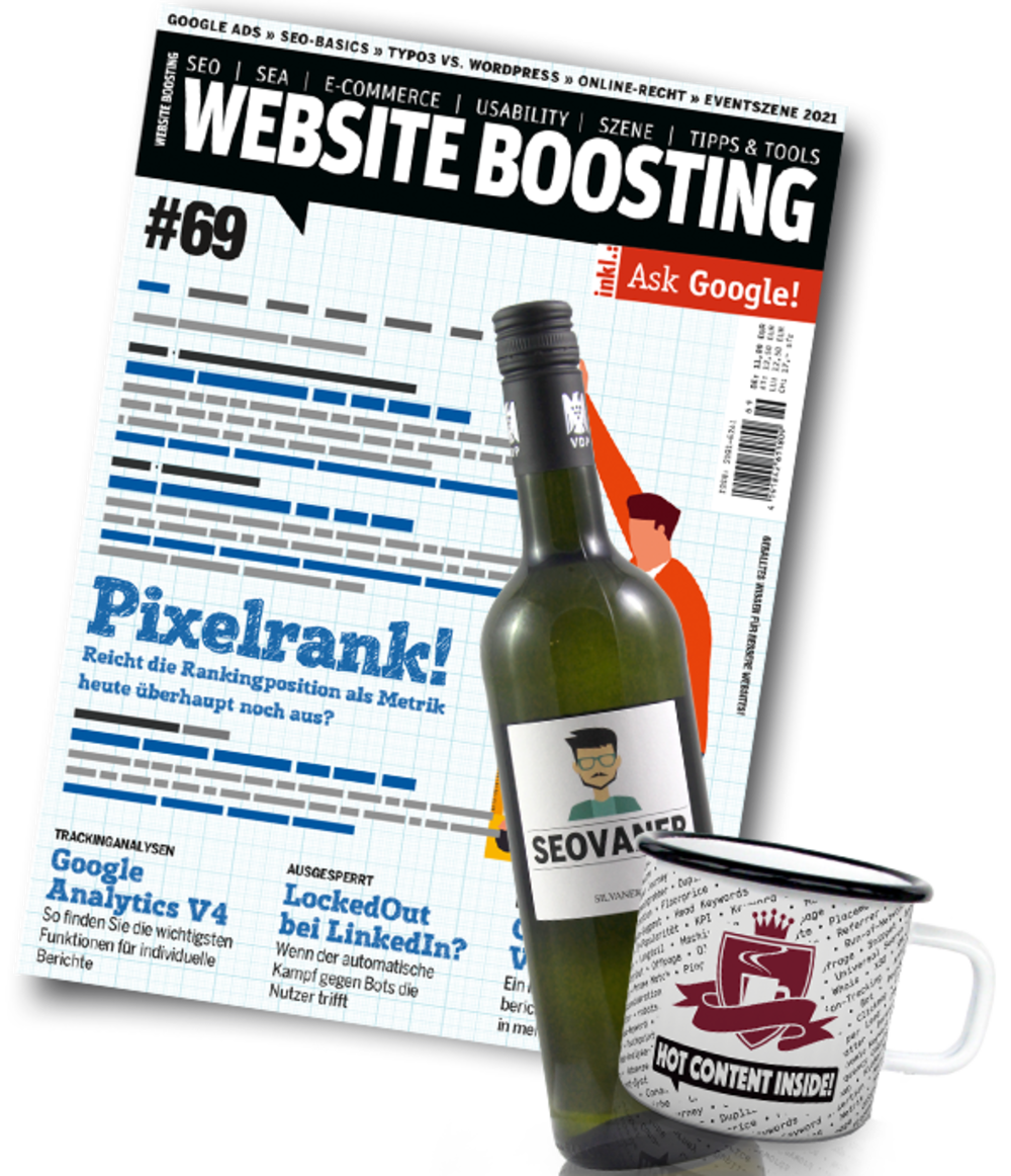 Jetzt Website Boosting abonnieren!