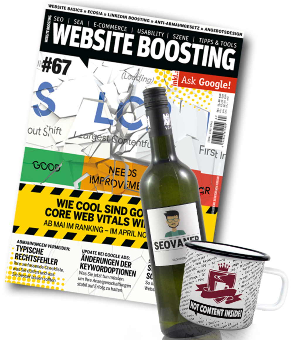 Jetzt Website Boosting abonnieren!